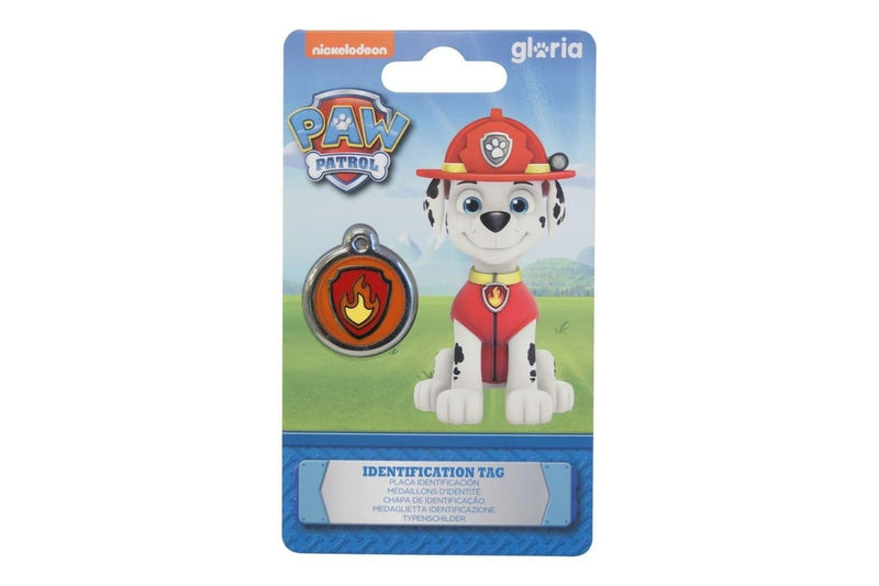 Identification Plate For Collar The Paw Patrol Marshall Size m