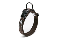 Heavy Duty Reflective Collar Brown 2Xl -