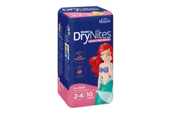 Huggies DryNites Night Time Girls Pants - 2-4 Years