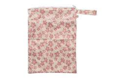 Nestling: Double Pocket Wet Bag - Pink Ditsy