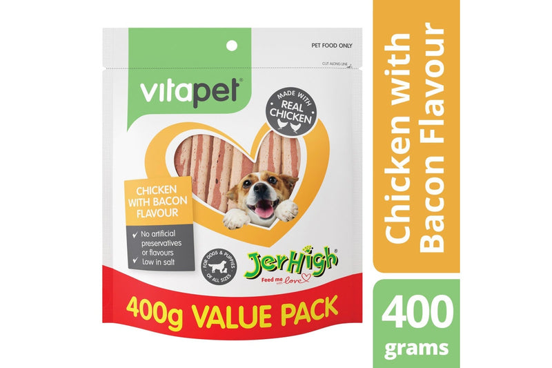 Vitapet: Jerhigh Chicken & Bacon (400g)