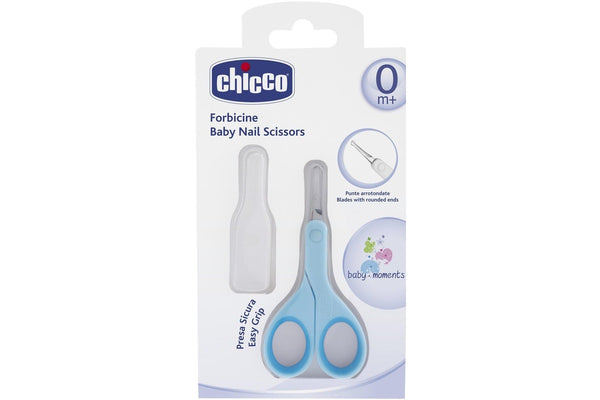 Chicco: Baby Nail Scissors - Light Blue