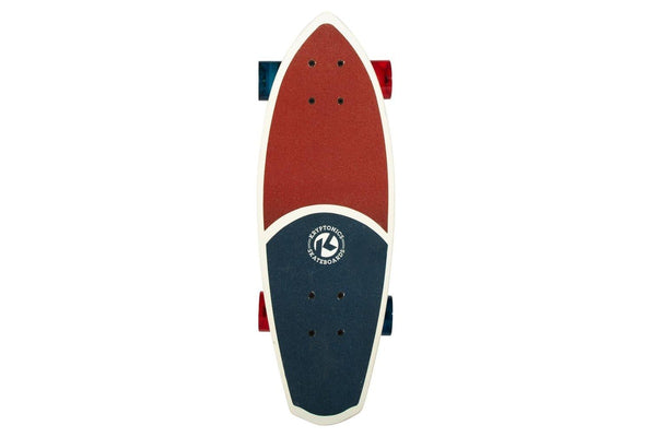 23-inch Mini Fat Cruiser Board - Liberty Blue