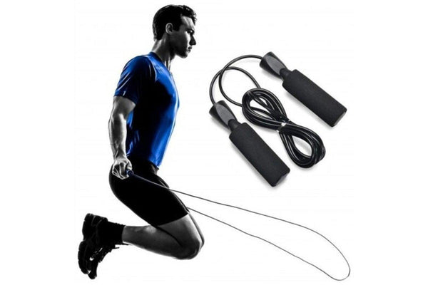 Handise Skipping Rope For Workout And Speed Training Black 1Pc - Standard - Set Of 1