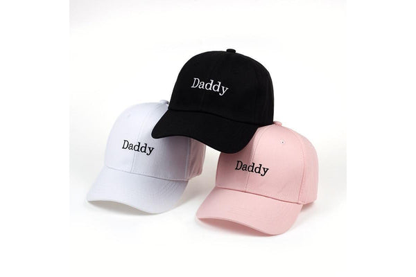 Daddy Ballcap Pink White Black - Black