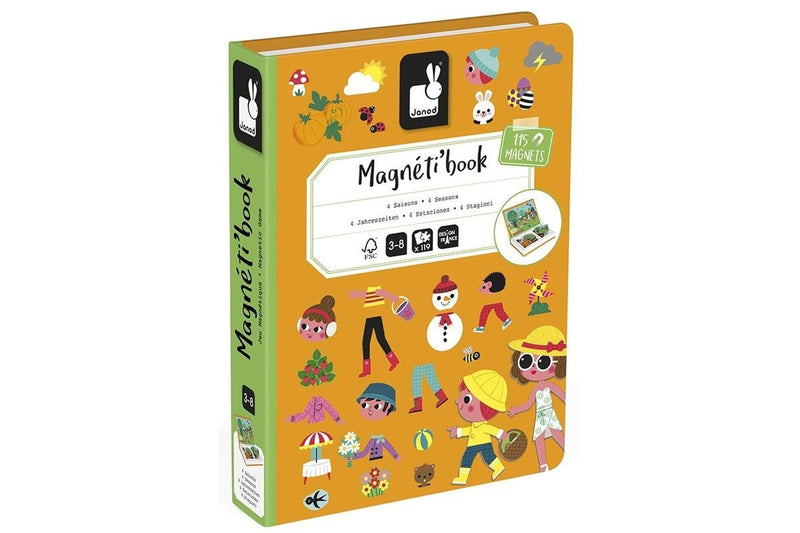 Janod: 4 Seasons Magneti'book