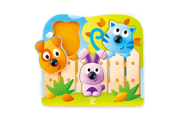 Hape: Big Nose Pets Puzzle