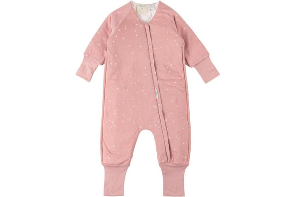 Woolbabe: Duvet Sleeping Suit with Sleeves - Dusk Stars (1 Year)