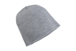 Yupoong Flexfit Unisex Heavyweight Standard Beanie Winter Hat (Heather Grey) (One Size)