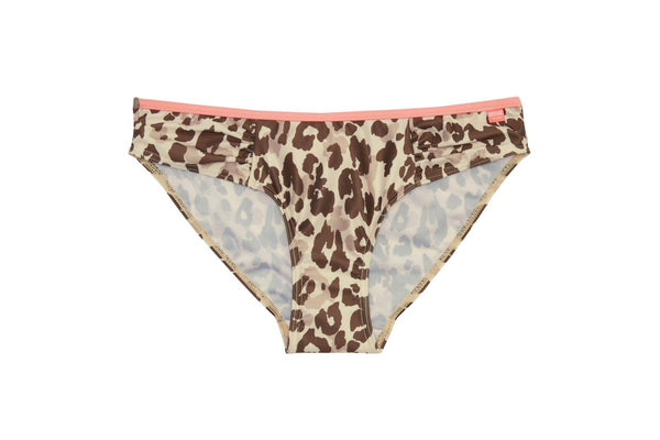 Regatta Womens/Ladies Leopard Print Bikini Bottoms (Brown) (14 UK)