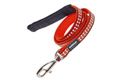 Dog Lead Red Dingo Reflective Orange (2 x 120 Cm)