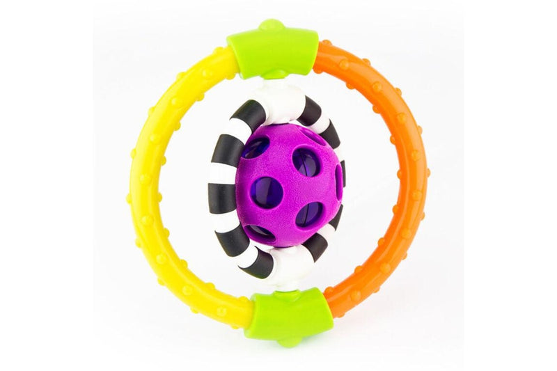 Sassy: Spin & Chew Flexible Ring Rattle