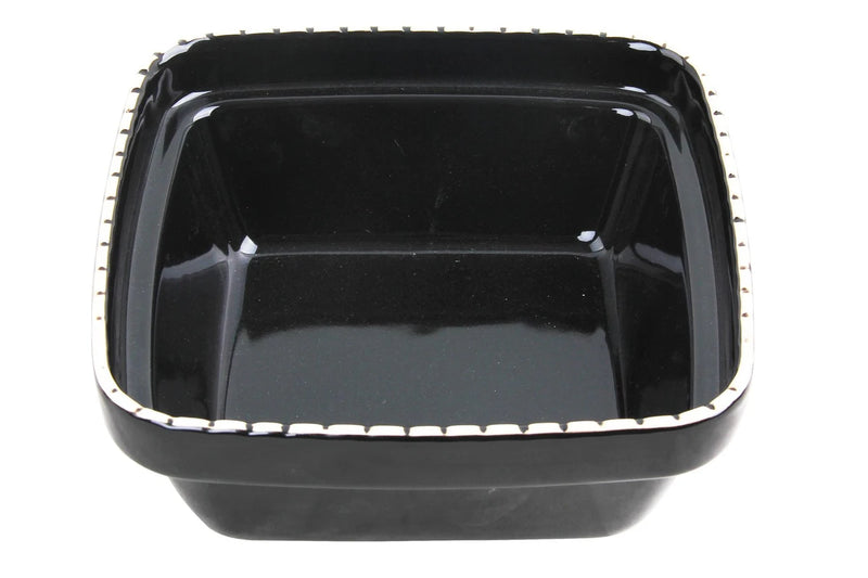 Pawise: Verona Ceramic Bowl - 900ml/Black