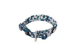 Floral Collar Saxony Blue Xl