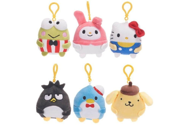 Hello Kitty: Hello Kitty & Friends Squashy Podgies Backpack Clip (Assorted)