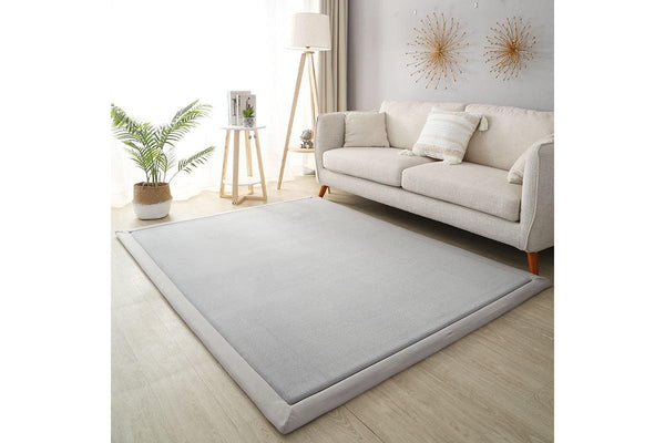 MonkeyMats: Memory Foam Soft-Touch Mat - Grey (150cm x 200cm)