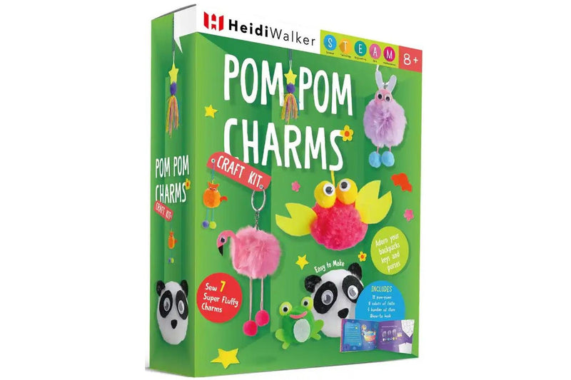 Heidi Walker: Pom Pom Charms Craft Kit