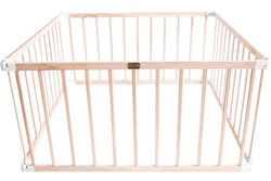 TikkTokk: Little Boss Square Playpen - Natural