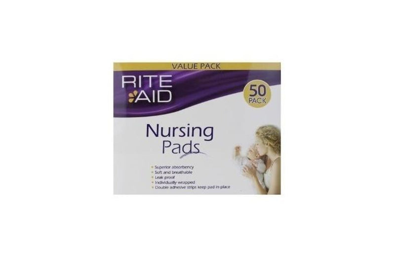 Rite Aid Nursing Pads 50 Pack Bulk Value