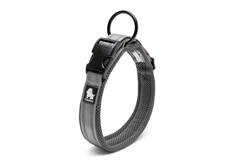 Heavy Duty Reflective Collar Grey Xs -