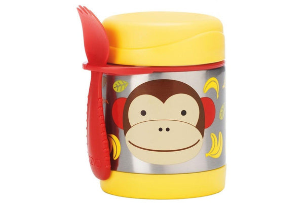 Skip Hop: Zoo Insulated Food Jar - Monkey