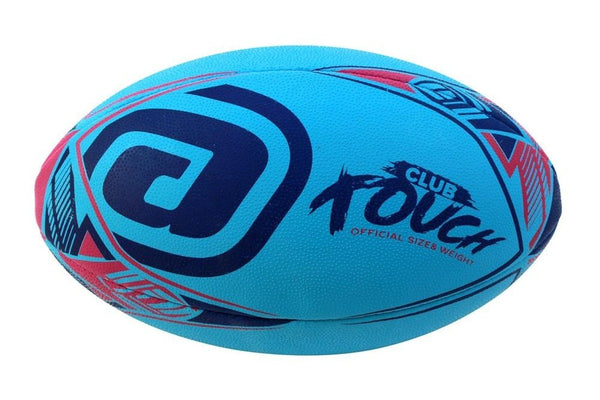 Avaro Senior Club Touch Rugby / Football Ball - Blue