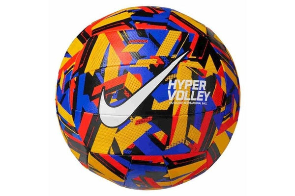 Nike Hypervolley Volleyball 18P - Graphic Hyper Roy / Gold / Black / White - Size 5