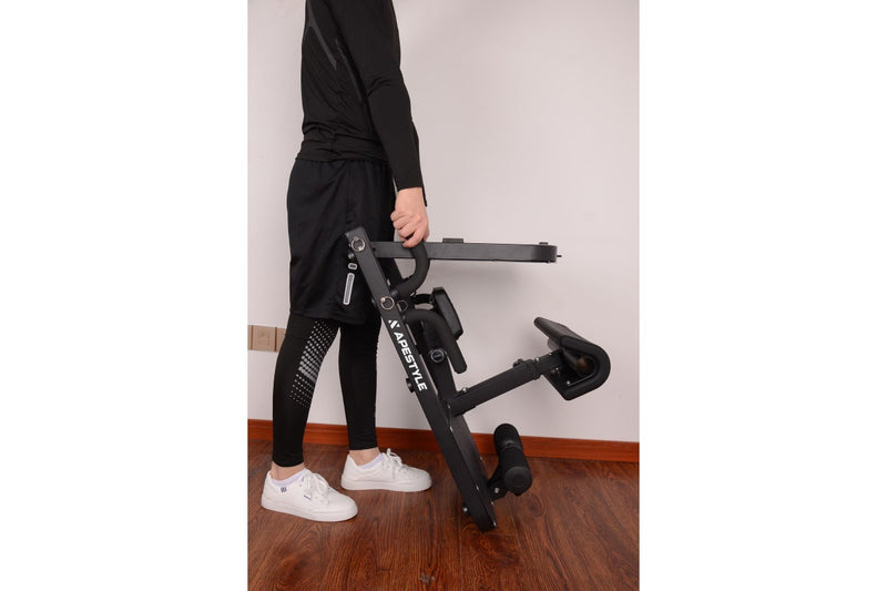 Ape Style Multifunctional Adjustable Height Gym Squat Machine