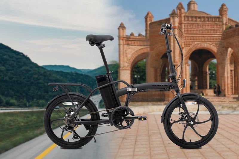 Fortis Shimano 6-Speed 20" Foldable Electric Bike