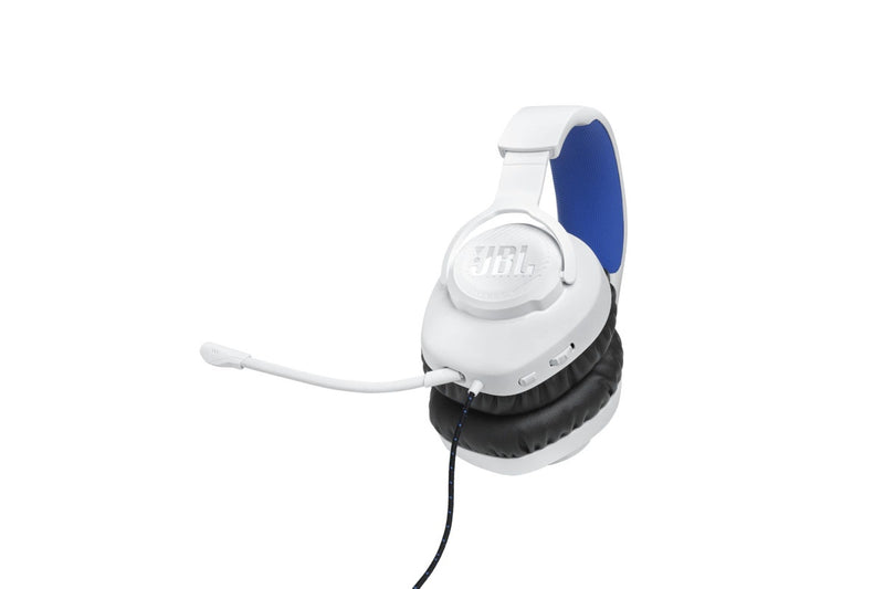 JBL Quantum 100P Wired Gaming Headset (White)