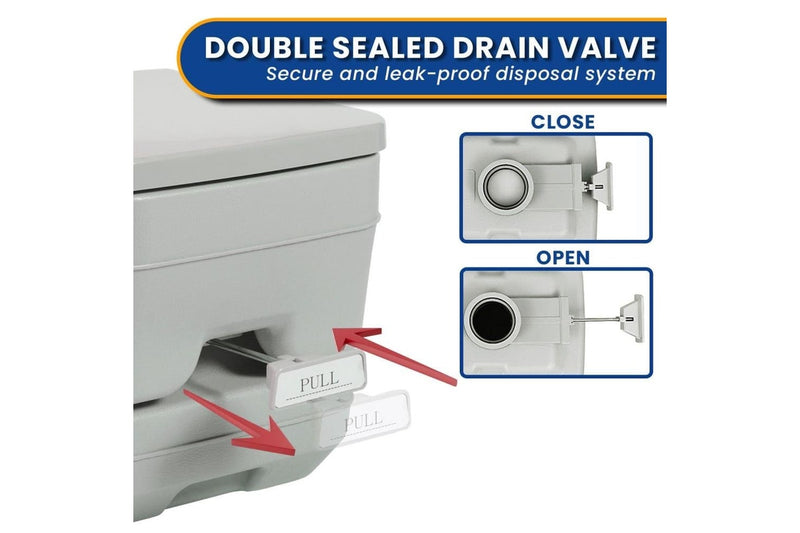 10l Camping Portable Toilet