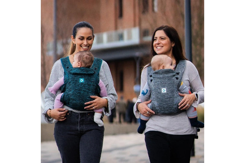 Carifit: Carifit+ Multi-Position Baby Carrier - Cool Green