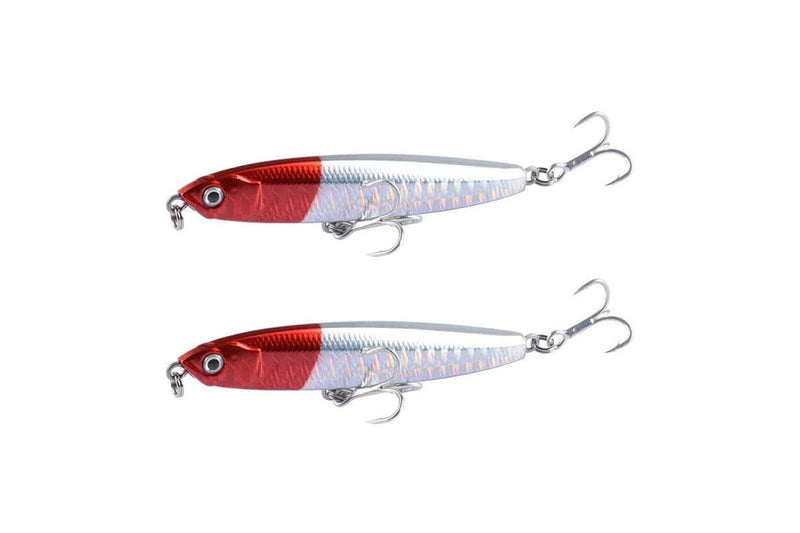 Pack Of 2 Ch79 Sinking Pencil Lures 10.4cm 18g Long Casting Hard Bait