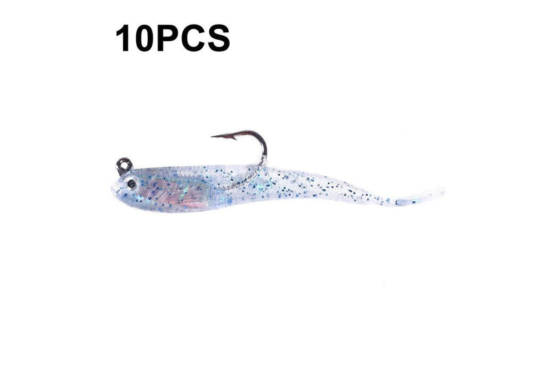 10 Piece 7cm 5g Fork Tail Luya Bait For Sea Fishing