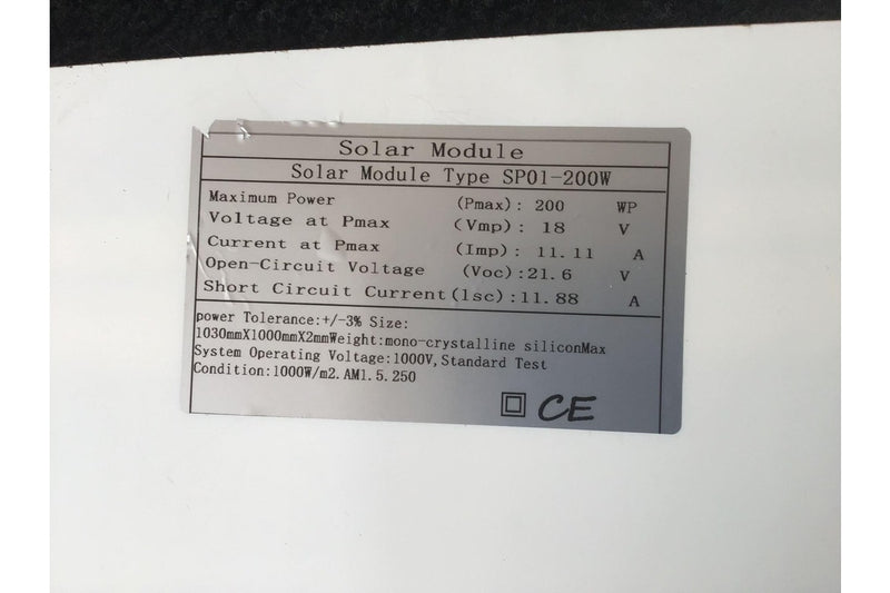 200W Solar Panel Flexible