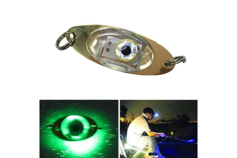 Metal Glowing Led Fish Lure For Underwater Fishing