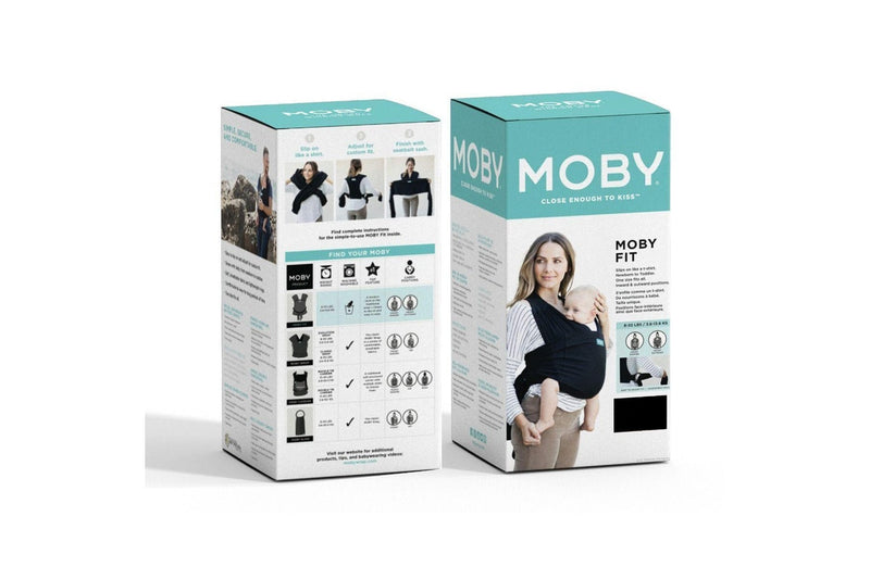 Moby: Fit Baby Carrier - Black