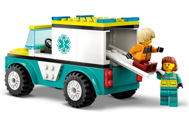 LEGO City: Emergency Ambulance & Snowboarder - (60403)