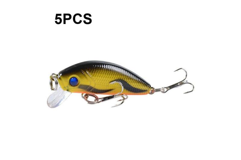 Pack Of 5 5cm 3.6g Bionic Mino Hard Lures