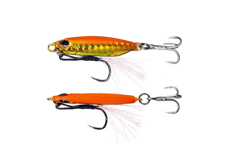 Pack Of 2 Shore Casting Lead Fish Sinker With Double Hook 16g