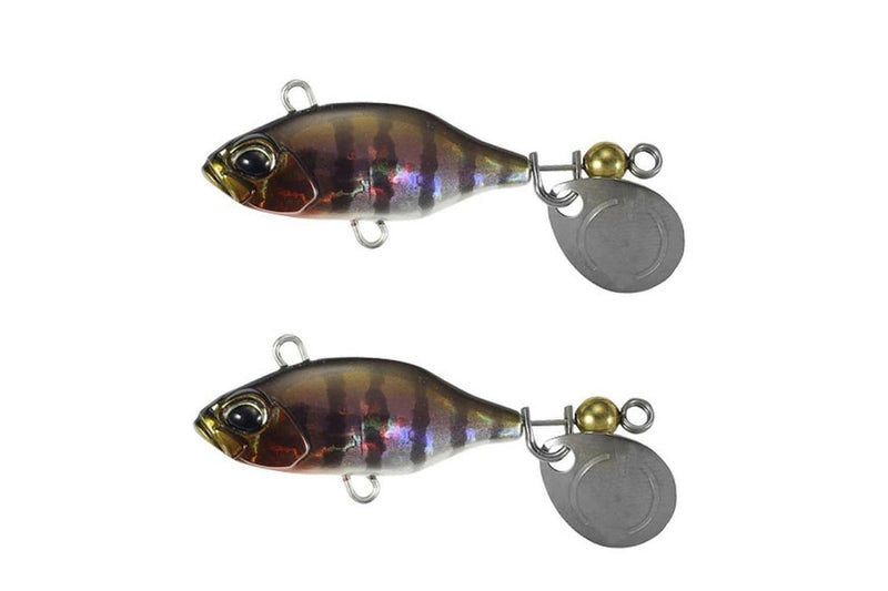 2 Piece Luya Bait Shenshui Vib Metal Tablets Fake Bait Tiller Mouth Bass Bionic Fishing Bait