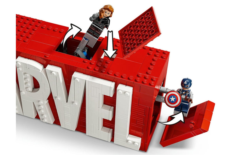 LEGO Marvel: MARVEL Logo & Minifigures - (76313)