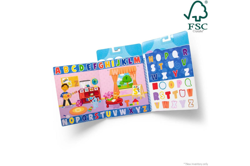 Melissa & Doug: Blue's Clues & You! Restickable Stickers - Letters/Numbers