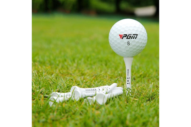 30Pcs /Box Qt029 Golf Wooden Limit Adjustable Height Ball Spike Depth Marker Tee