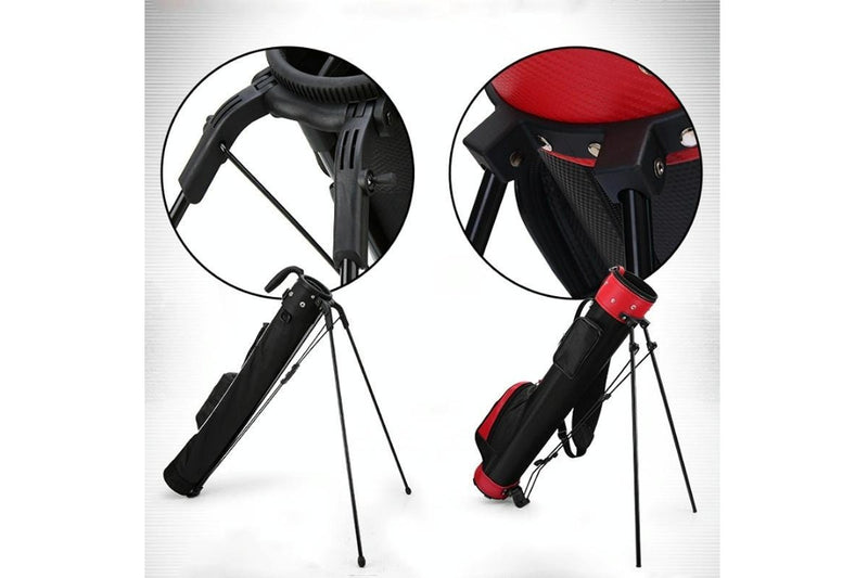 Golf Nylon Ultra Light Large Capacity Waterproof Bag With Holder For Men And Women