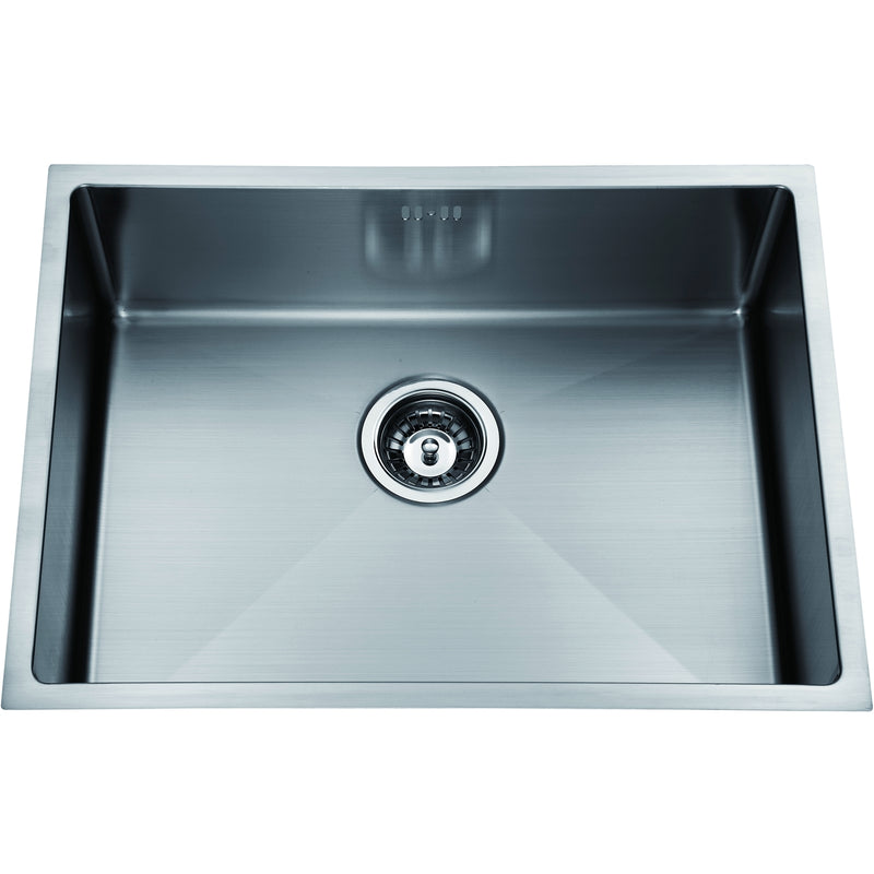 SINX 590 x 440mm Stainless Steel Handmade Single Sink Bowl