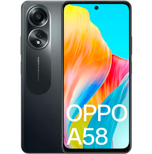 OPPO A58 - Glowing Black