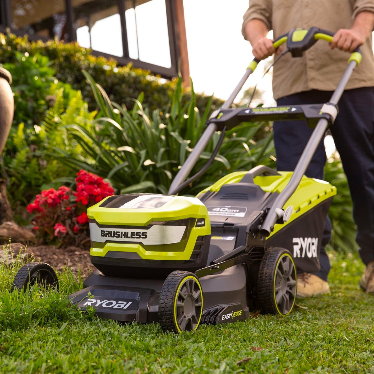 Ryobi 18V ONE+ HP™ 40cm Lawn Mower OLM1840BL - Tool Only