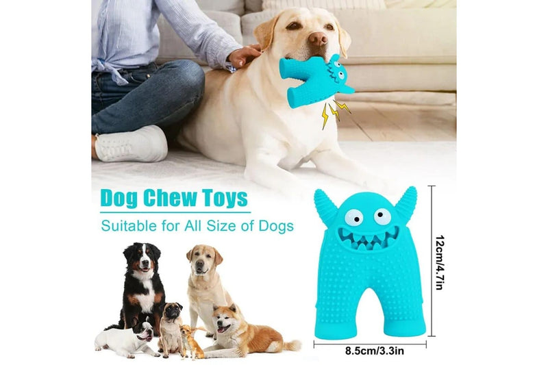 Tough Squeaky Dog Toy Natural Rubber