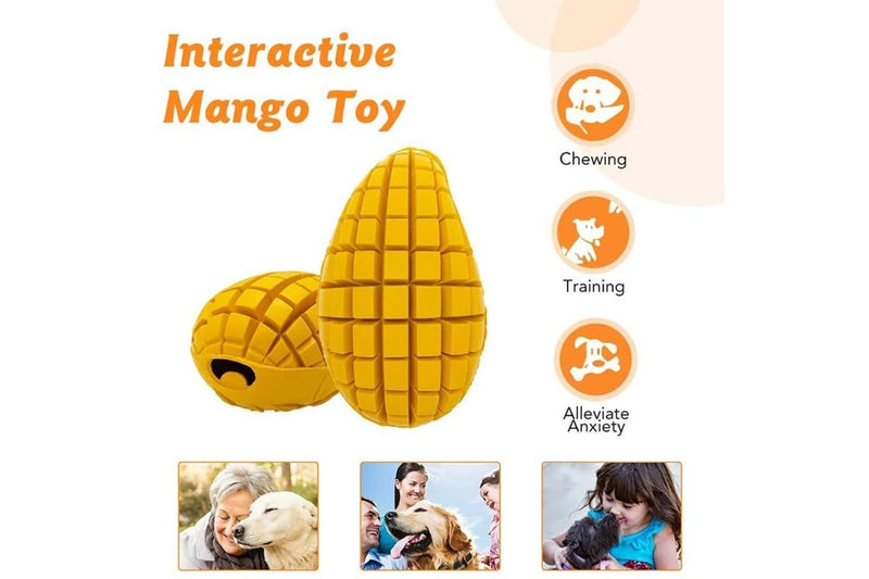 Natural Rubber Interactive Food Dispensing Dog Toy For Small Medium Large Dogs